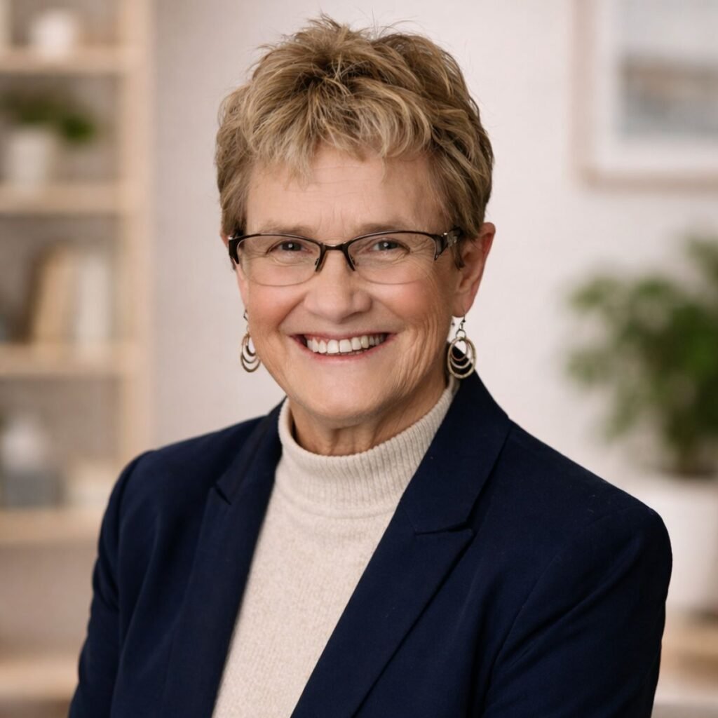 Professional headshot of Dr. Alyson R. Kohl, Ed.D., LMFT, founder of Flourishing Bonds Coaching.